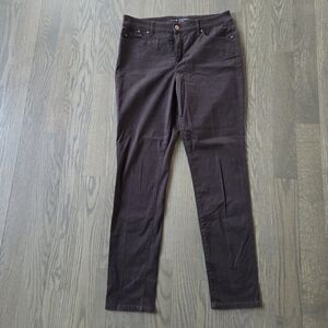 Chico's Dark Brown Jeggings